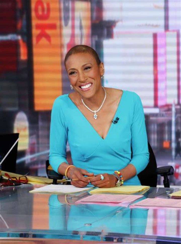 robin roberts during good morning america interview on abc