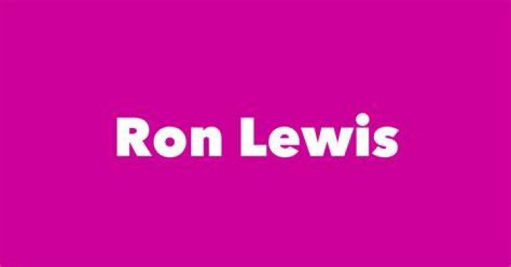 Ron Lewis - Wikipedia
