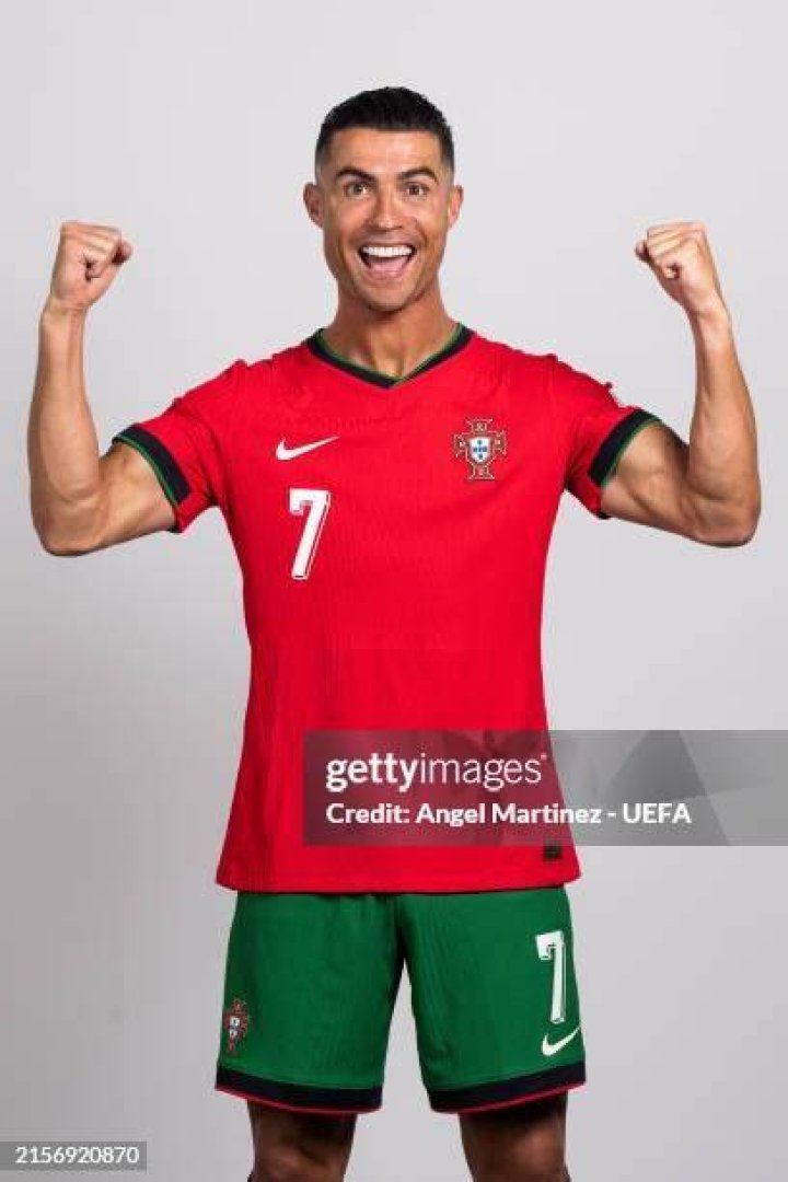 Ronaldo during a Photoshoot