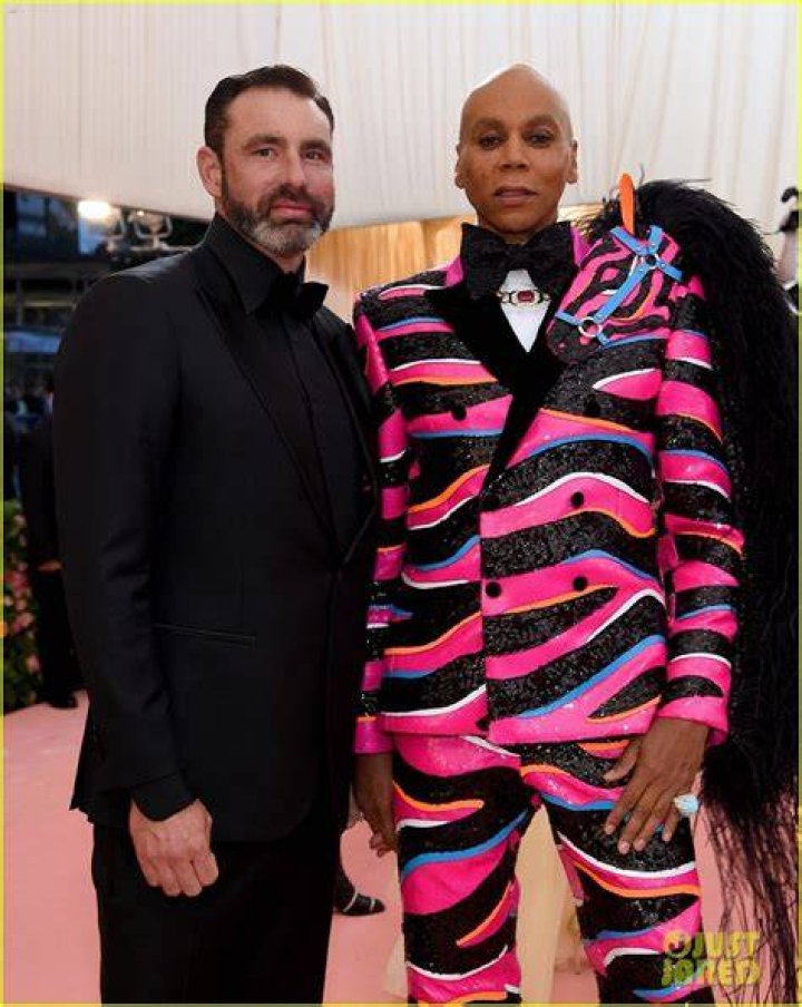 RuPaul is Joined by Husband LeBar at Met Gala 2019 Photo