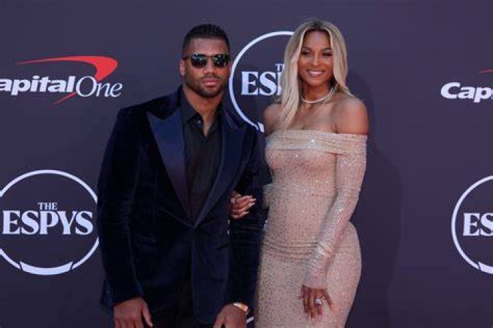 Russell Wilson And His Wife Ciara In NBA Games Of Nuggets vs Grizzlies