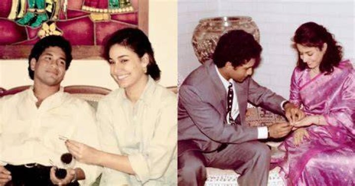 Sachin Tendulkar and Anjali Mehta