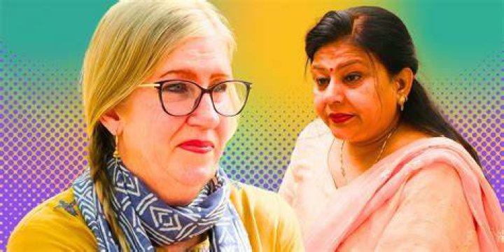 Sadhna and Jenny