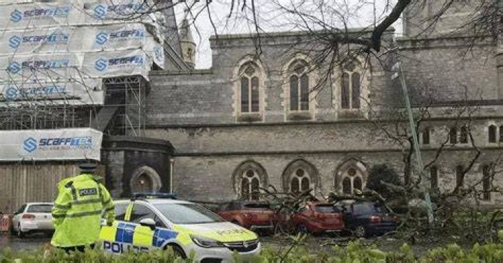 Scott had parked outside Plymouth's Playhouse to take his daughters to a performance