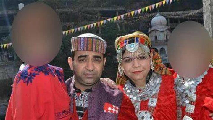 Seema Ratra pictured with two of her children who died in the fire