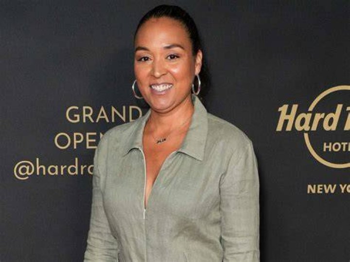 Sharlee Jeter Pictured At The 2021 Original BET+ Series, Sacrifice's Set 