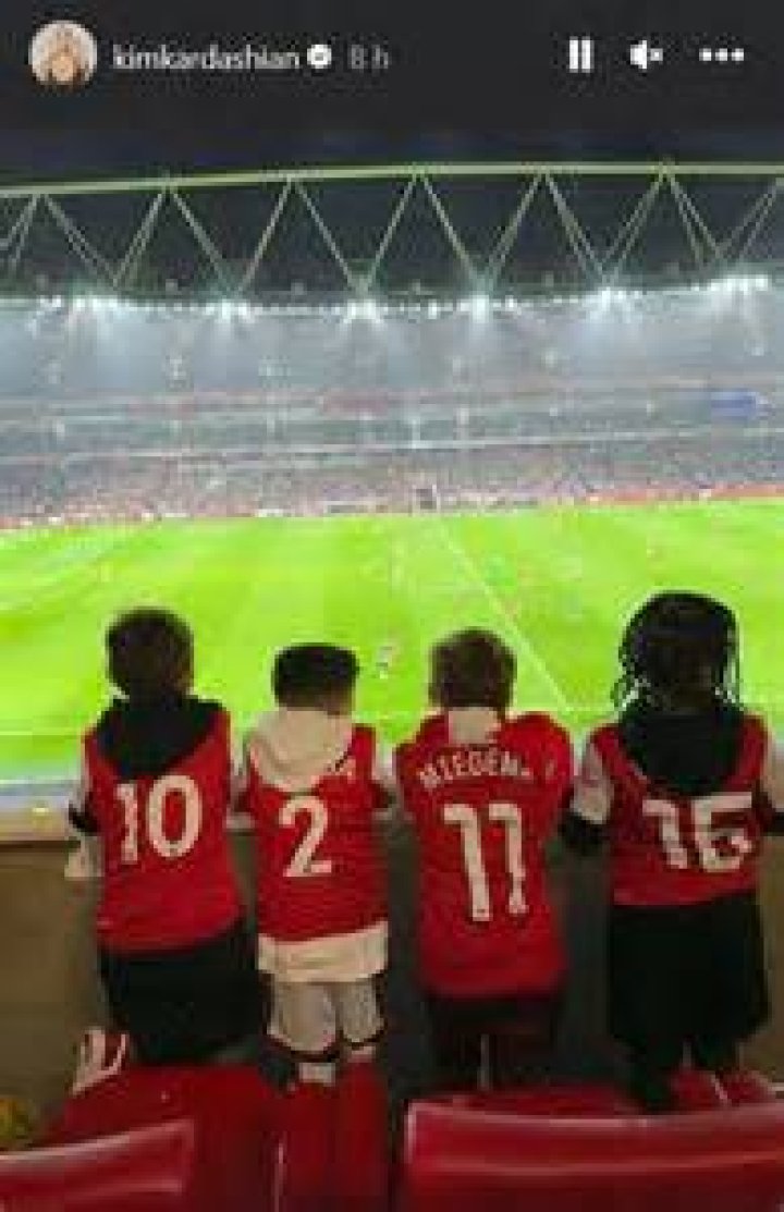 She attended the Europa League final in Budapest, Hungary this summer