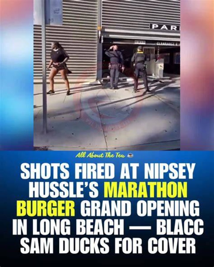 Shots rang out across the field, sparking panic