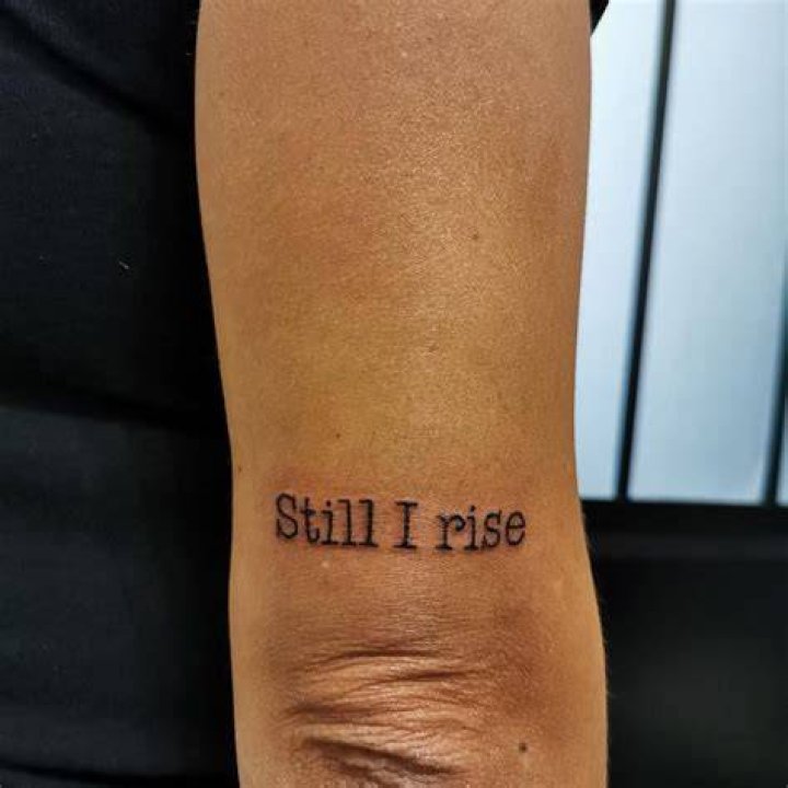 Shoulder Still I Rise Tattoo -ivanb_tattoo