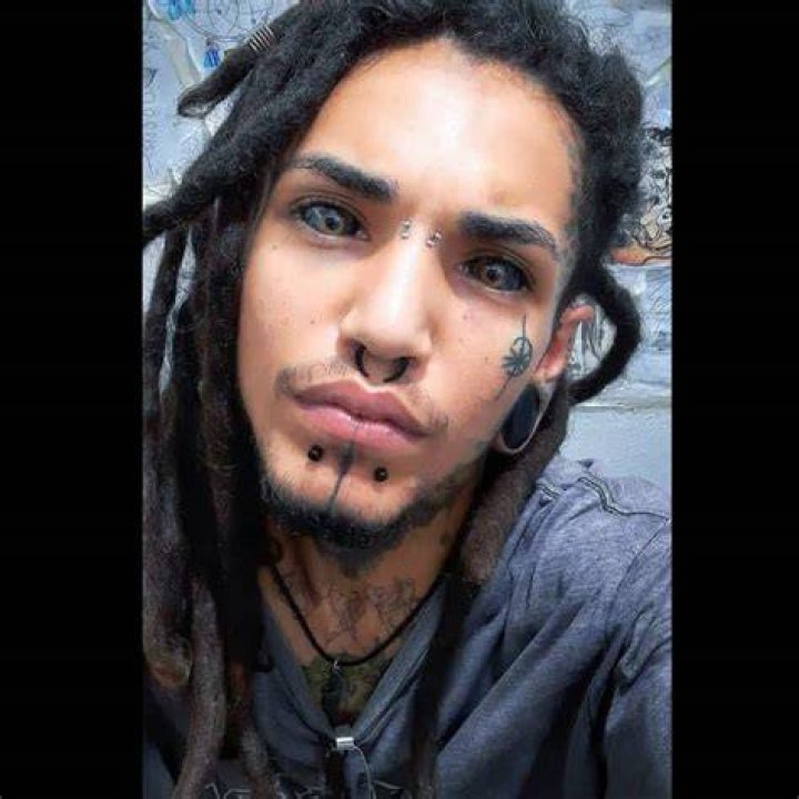 Simple Tribal Face Tattoo psymara90