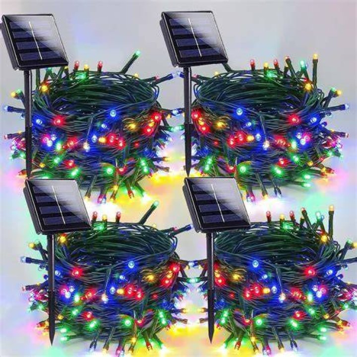  Solar Christmas lights for indoor and outdoor!