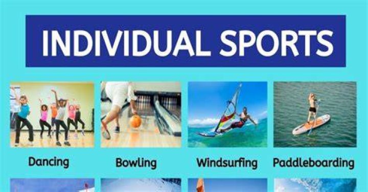 Some Of The Individual Sports