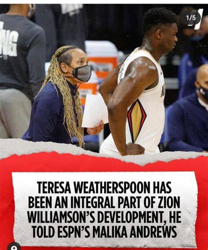 Sources Teresa Weatherspoon no longer on Pelicans staff ESPN