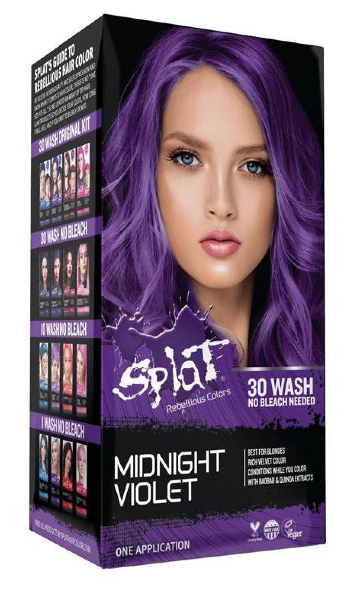 Splat Rebellious Colors Semi-permanent Hair Color Kit - Berry Blast