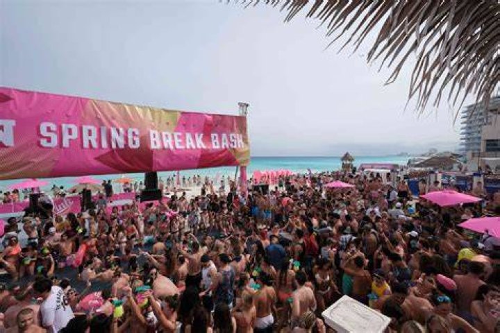  Spring Break parties tend to take place in Florida, Texas and Mexico
