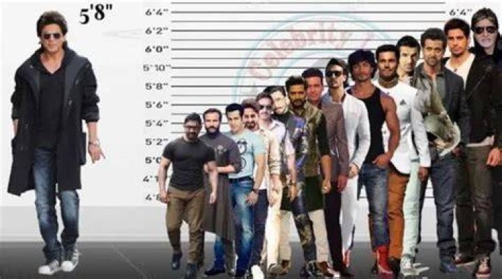 SRK Height In Feet Without Shoes