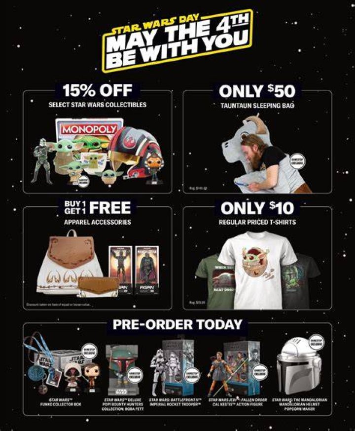 Star Wars Day GameStop