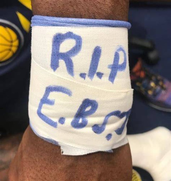 Sumner Writes His Late Brother's Initials On His Wrist For Every Game