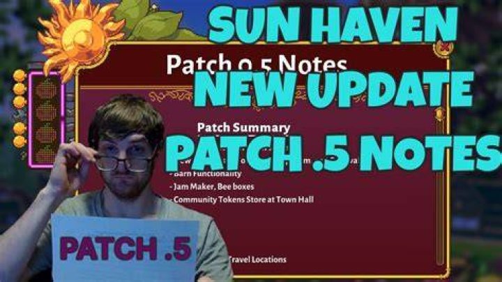 Sun Haven patch notes