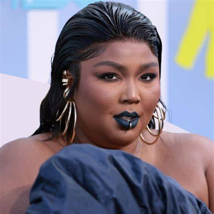 Super-confident Lizzo got into the festive spirit as a mash-up of Santa and the Grinch