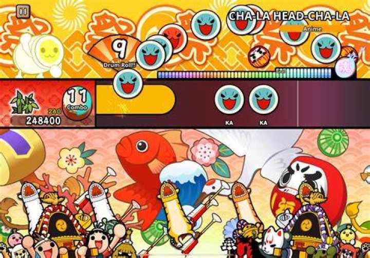 Taiko no Tatsujin Pop Tap Bea‪t
