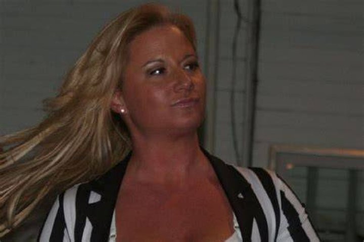  Tamara Sytch, aka Sunny, as she was in the 1990s as a WWE diva