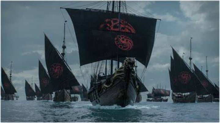 Targaryen ships that featured in Season 8 of HBO's Game of Thrones
