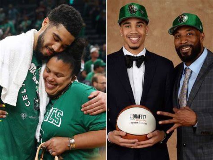 Tatum with her parents 