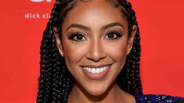 Tayshia Adams close up