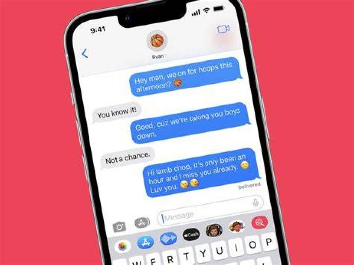text messages