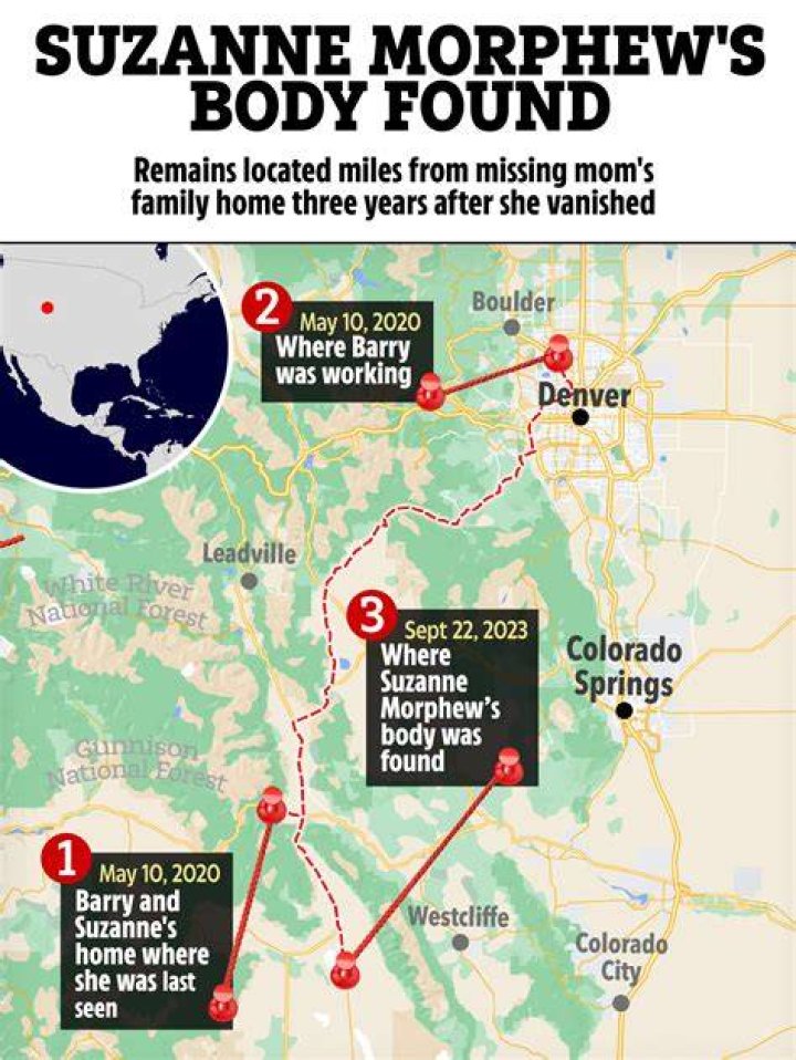The body of Suzanne Morphew has still not been found