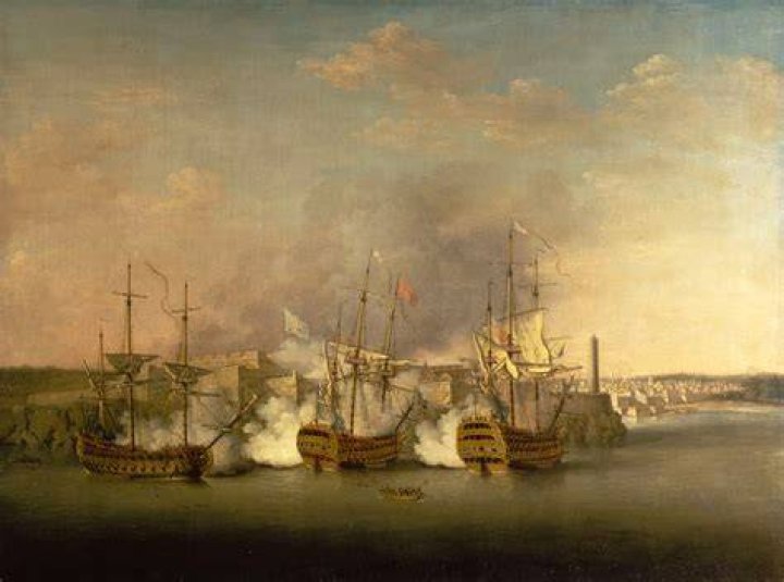 The British capturing Havana, Cuba