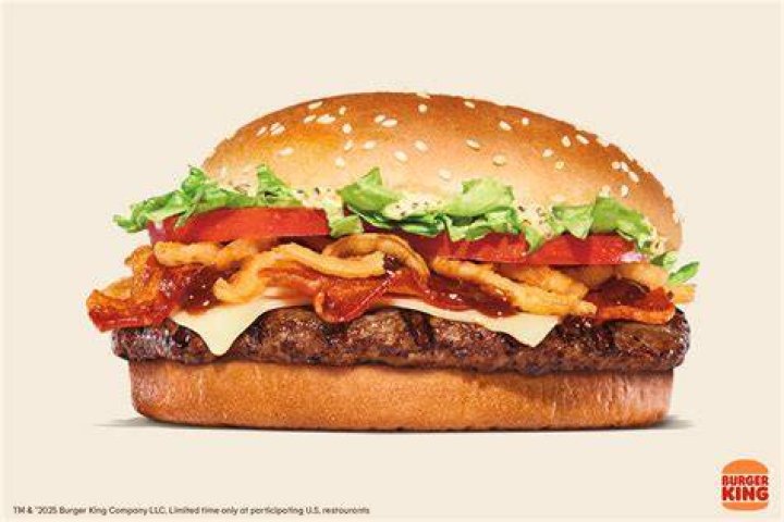  The burger is available in 64 branches and if it's a success then McDonald's plans to roll it out to restaurants across the country