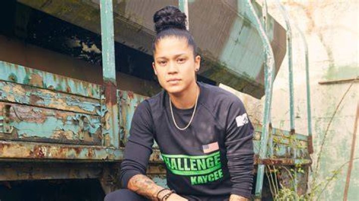 the challenge kaycee clark shows off padres jersey