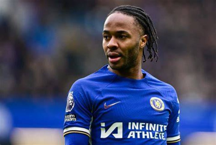 The Chelsea Winger Raheem Sterling Pictured In His England Gear