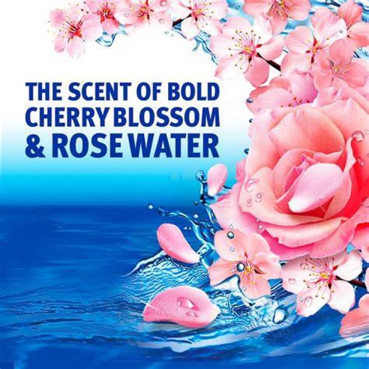 The Cherry Blossom & Rose Water scent is new from Lenor