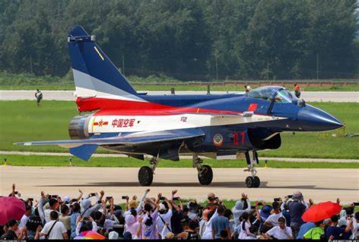 The Chinese Air Force J-11BS two-seater is one of the latest fighter jets in China