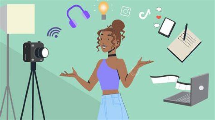 The content creator is a body positive online fitness coach