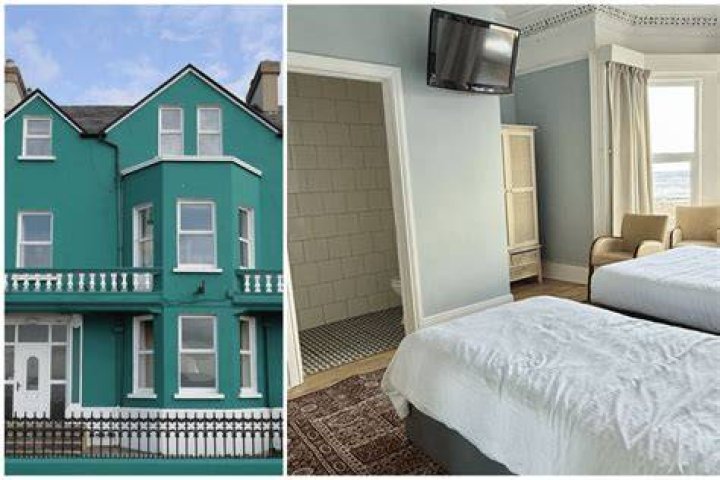 The grim guesthouse was described by reviews as an 'absolute dive - not fit for rats'