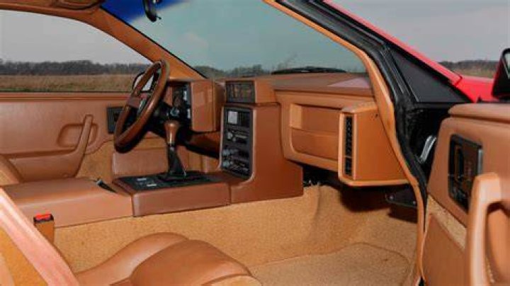 The interior of the 1988 Volvo 740 Turbo estate is looking a little worn