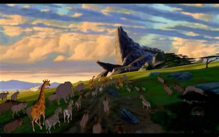 The Lion King opening scene 'The Circle of Life'
