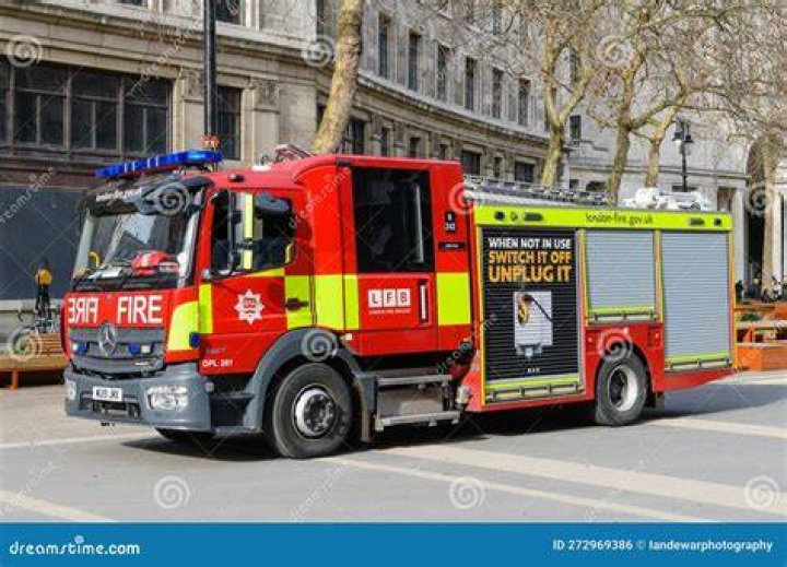 The London Fire Brigade was called at 10.26pm last night and the fire was under control by 1.25am this morning