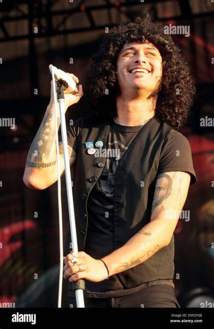 The Mars Volta singer Cedric Bixler-Zavala