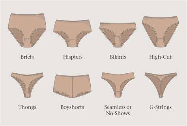  The nude knickers look like any ordinary pair of pants from the front