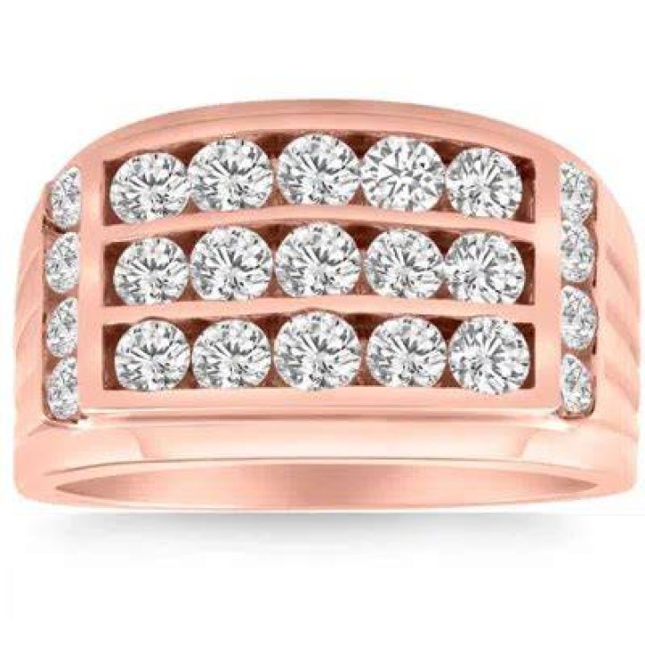 The P3 POMPEII3 Store Men&rsquo;s Diamond Wedding Ring 