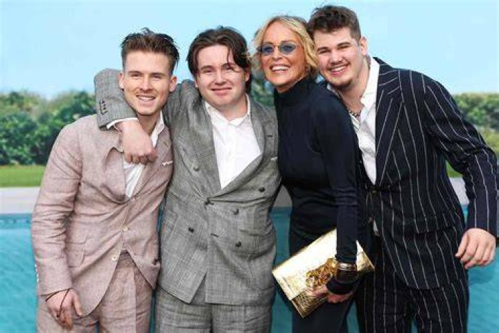 The pair share three sons together after first meeting when they were nine-years-old