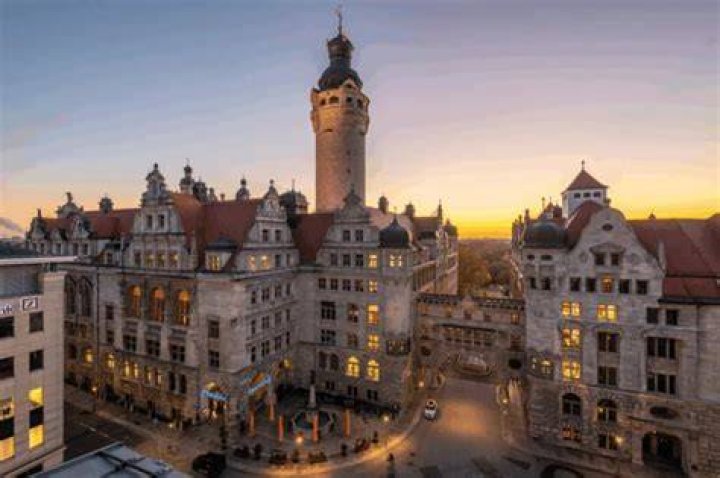 The Ratskeller sits beneath the town hall and offers beer, wine and German food