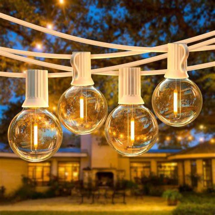  These larger globe lights really make an impact