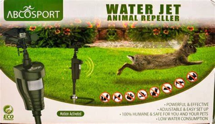 This water animal repeller will set you back by a tenner and comes with a motion sensor