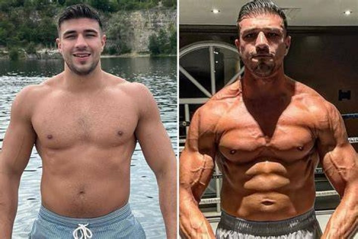 Tommy Fury revealing his nine-week body transformation